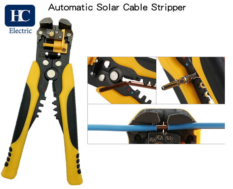 Automatic Solar Cable Stripper 2.5/4/6mm2 (AWG14/12/10)