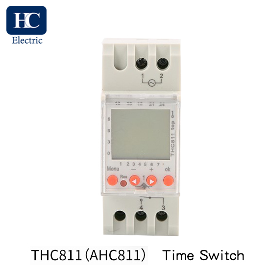 Weekly Programmable Digital time switch With Daylight Saving Time and winter Time Function THC-811 16A,20A,25A,30A